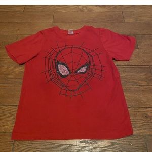Red kids Spider-Man t shirt